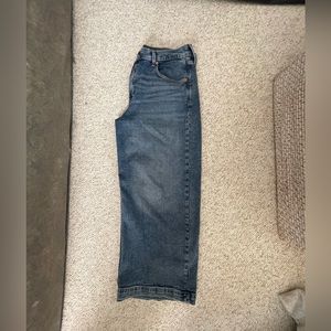 Gap wide leg crop Jean size 16